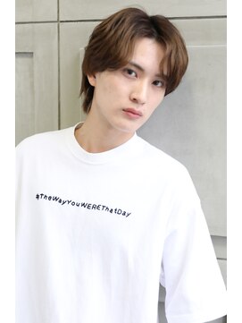 フルショウ 栄店(FURUSHO) 韓国風　ウルフカット　センターパーマ　レイヤー 前髪パーマ