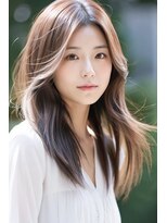 ロアゾブルーミュージアム(L'oiseau Bleu museum)&nbsp;大人かわいい　ふんわり　レイヤースタイル