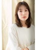 ミルクティーベージュ大人かわいいネオウルフY戸頭20代30代40代