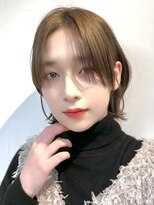 サンド ミュウ 横浜店(sand mieu) ボブディオリーブベージュ髪質改善縮毛矯正フェイスレイヤー