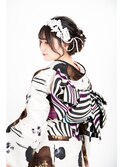 華やかアップスタイル