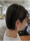 伸ばしかけミニボブヘアー