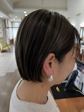 トップヘアー 本店(TOP HAIR) 伸ばしかけミニボブヘアー