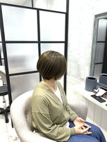 イーズ バイ インス(Yeeee.s by INCE)&nbsp;白髪ぼかし/白髪改善カラー/ショート/透明感カラー/脱白髪染め