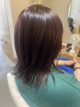 パラゴ(PARAGO.) 艶感ボルドーカラー