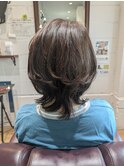 ひし形シルエット