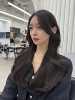 アマトウキョウ 表参道(AMA TOKYO)&nbsp;レイヤーカット 韓国ヘア 顔周りカット高島大登