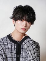 トゥルークリエイション 渋谷(True Creation SHIBUYA)&nbsp;ツーブロックマッシュツイストスパイラルパーマ無造作波巻き王道