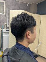 バーバーカミバコ 久留米(BARBER KAMIBAKO)&nbsp;ツーブロックサイド高め6mm