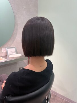 ジーニー 千葉(GENiE) 韓国ボブ/千葉駅/顔周りカット/タッセルボブ【白井愛海】