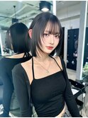 表参道/クラゲヘアー/オリーブグレー/小顔/ココアベージュ/渋谷