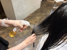 【熱防御のバリア】アイロン熱ダメージを完全に遮断。ハリ・コシを蘇らせる特別な保護成分を贅沢に補給