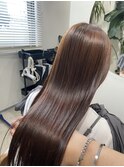 縮毛矯正 Aujua髪質改善トリートメント