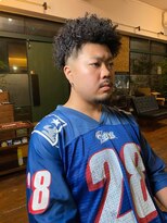 剪&nbsp;スパイキーアフロ