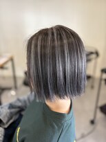 リライズ 加古川店(Re.Rize)&nbsp;ハイライト/白髪ぼかし/艶感【ハイライト/加古川】