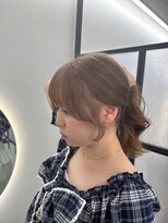シーバイスリー 綱島(C×3)&nbsp;ミルクティーベージュ/ケアブリーチ/顔まわりカット