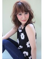 ヘアーアンドメイク シーク 吉祥寺(HAIR&MAKE SeeK) 『簡単スタイリング』レイヤーミディアムウェーブ