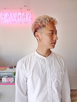 アンゼロ(UNZELO) ゴールド×ベリーショート×2ブロック