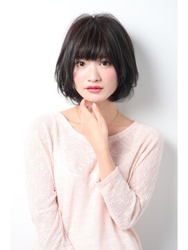 キュリオ 尾山台(curio) 【curio尾山台】 　3Dカラー × ミニマム大人ボブ