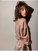 【CUFFA】オフィスヘアアッシュブラウン美髪東銀座築地新富町