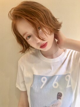 ロンド パルティール 大宮(Lond partir) 【神田安優奈】無造作パーマのお洒落外ハネボブ