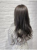 透明感アッシュ