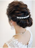 [OCEAN Hair&Life藤原純]結婚式お呼ばれヘアセット☆