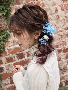 ルナクレセント (Luna crescent) サイド編み下ろし