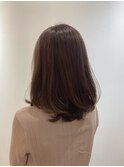 ラベンダーグレージュ×大人ワンカール