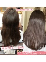 ミシェリー(misherry)&nbsp;♪misherry うる艶髪 ピンクベージュ　髪質改善2♪