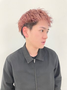 エンドリンク(endlink) メンズショート×ペールピンク