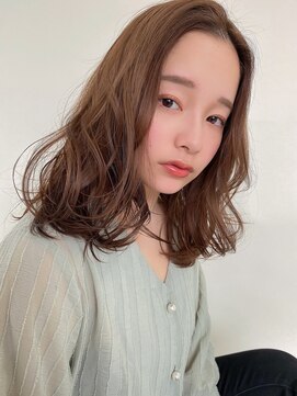 ルービック バランス 天王寺(Rubik's×Balance) レイヤースタイル☆透明感シアーブラウン