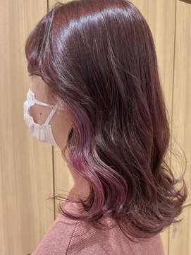 ボネッカ 鶴見(BONECCA) 【上岡茉央】春のピンクカラー♪