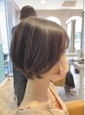 【Lond 春日美月】透明感たっぷり地毛風カラー×ショートヘア