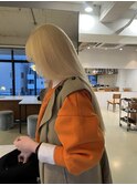 ハイトーンブロンドヘア