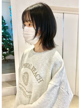 ゼスト パーク(ZEST PARK) ウルフカット レイヤーカット レディースヘア 【宮坂紅】