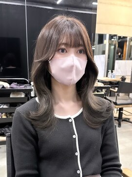 アリュウル 表参道(ALLURE) 小顔に見えるくびれヘア　レイヤーカット　透明感カラー　KAKO