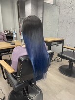 ヘアスタジオワン 藤沢店(HAIR STUDIO ONE) ブルーグラデーション