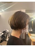 丸味のあるボブ/大人かわいい/20代30代40代