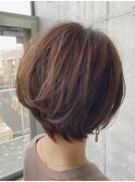 後頭部ふんわり　40代50代大人ボブ☆