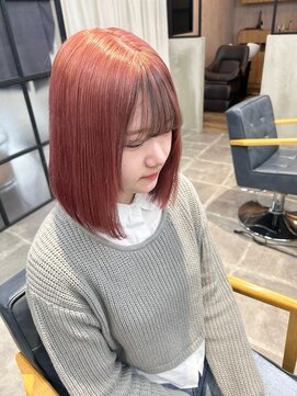 ネウィ 梅田(newi) coral pink color【saki】