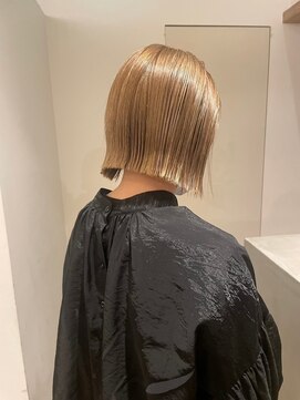 ヘアーエスクールステラ(hair S.COEUR stella) ぱつっとミニボブ