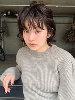 ローブ アオヤマ(LOAVE AOYAMA)&nbsp;フレンチボブ＋透けバング　20代30代