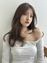 コート 表参道(Cote)&nbsp;【コート大島】ミディアムレイヤー 韓国レイヤー グレージュ