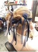 リボンアレンジ特別なイベントに◎