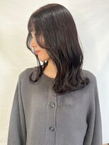 ヘアメイク ミチ 富田店(HAIRMAKE MICHI)&nbsp;【MICHI富田店 杉本郁美】顔周りカット 韓国ヘア ダークアッシュ