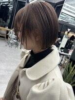 ビューナゴヤ 名駅(VIEW NAGOYA)&nbsp;前髪カタログ/イメチェンスタイル／ウェーブパーマ/こなれミディ