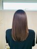  縮毛矯正+トリートメント+ホームケア用トリートメント付