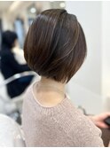 本八幡×ショートボブ×艶髪×小顔カット