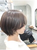 【30代40代50代オススメ】ひし形ショートボブ